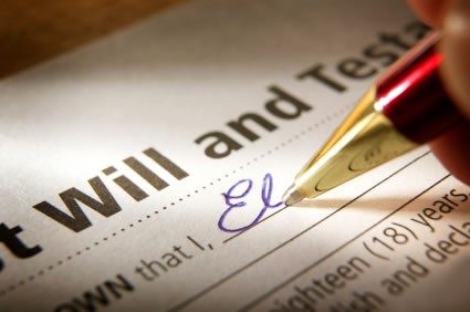 Will and Testament End of Life Planning